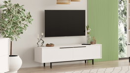 Hanah Home On1-W Soporte para televisor Blanco
